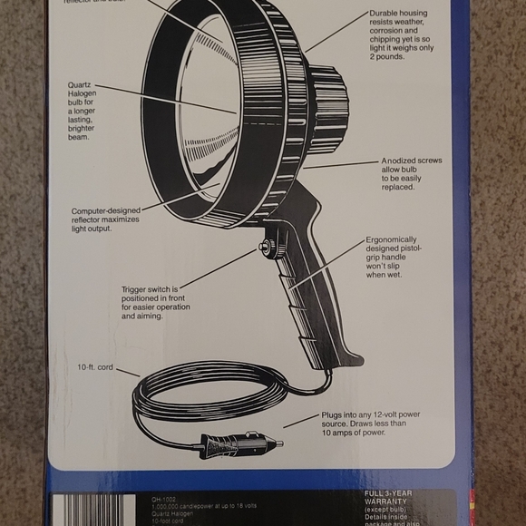 Handheld Spotlight - Picture 3 of 11